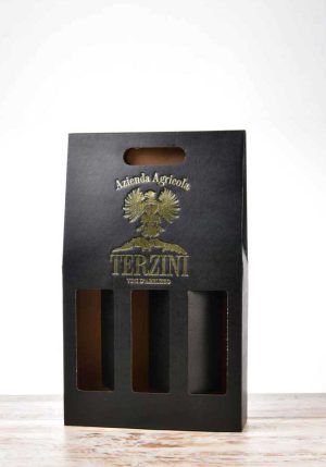 Confezione carta 3 bottiglie Cantina Terzini