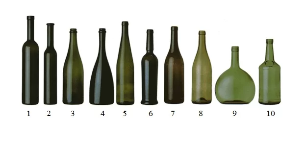 formati bottiglie di vino