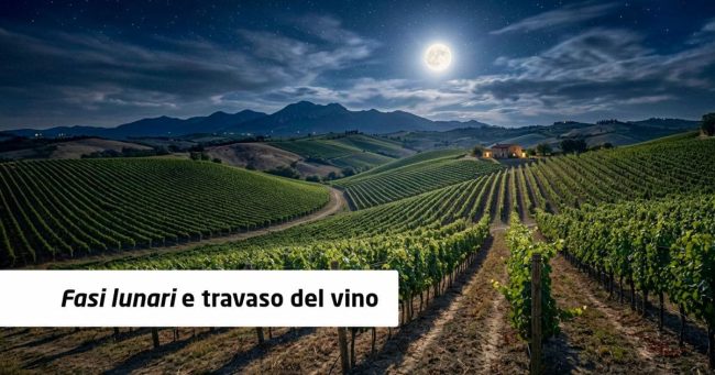 fasi lunari e travaso vino